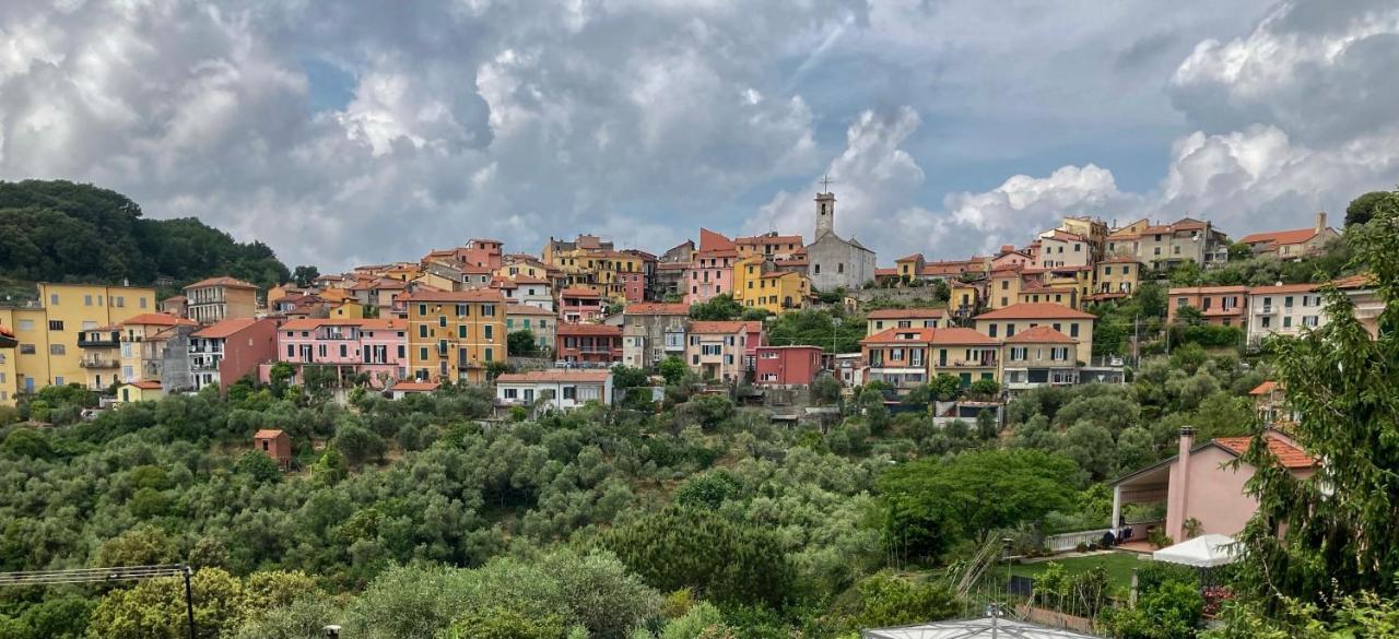 Vila La Casa Rossa Arcola Con Vista Exteriér fotografie