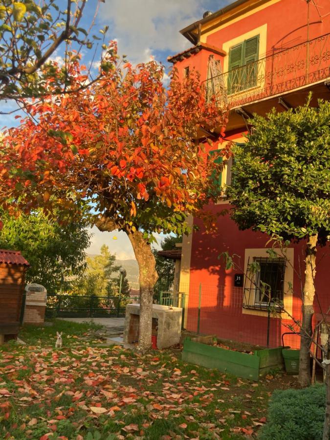 Vila La Casa Rossa Arcola Con Vista Exteriér fotografie