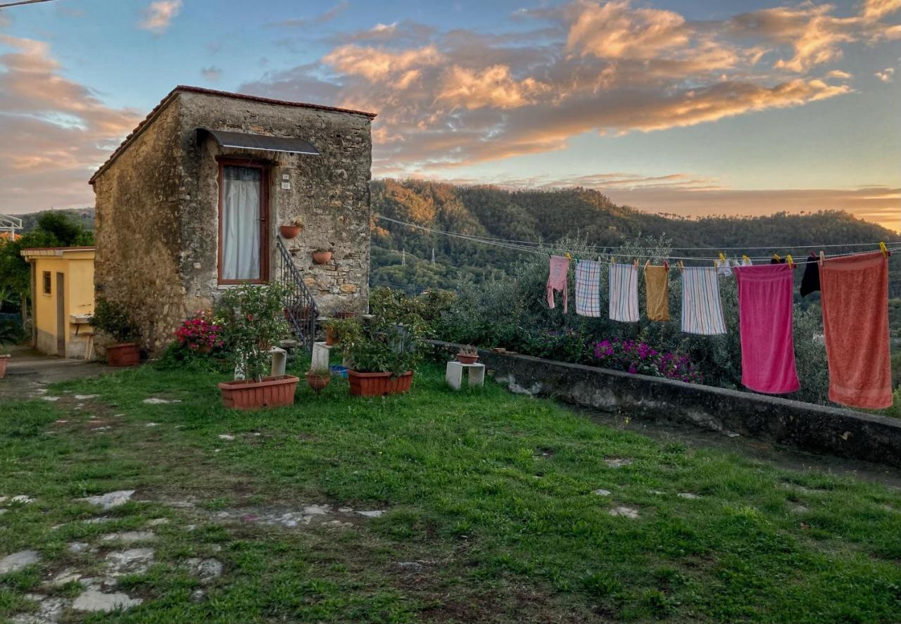 Vila La Casa Rossa Arcola Con Vista Exteriér fotografie