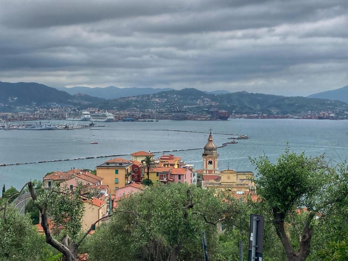 Vila La Casa Rossa Arcola Con Vista Exteriér fotografie