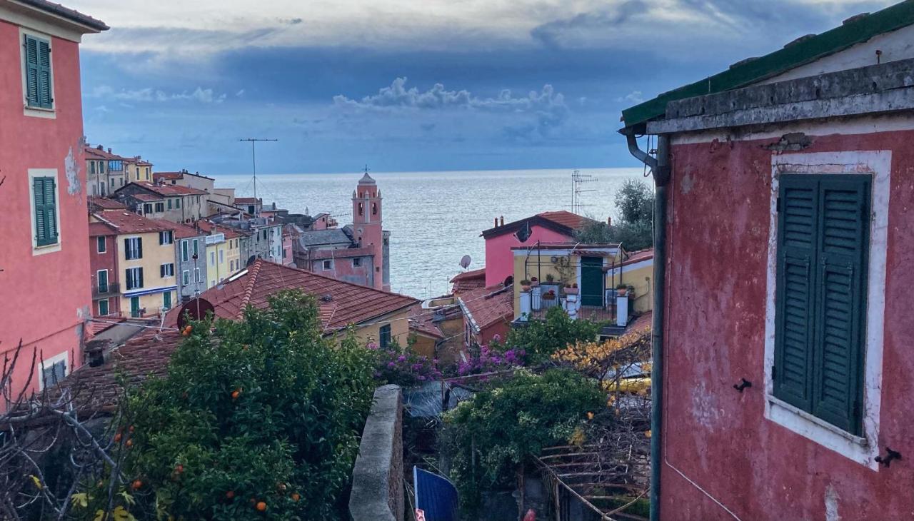 Vila La Casa Rossa Arcola Con Vista Exteriér fotografie