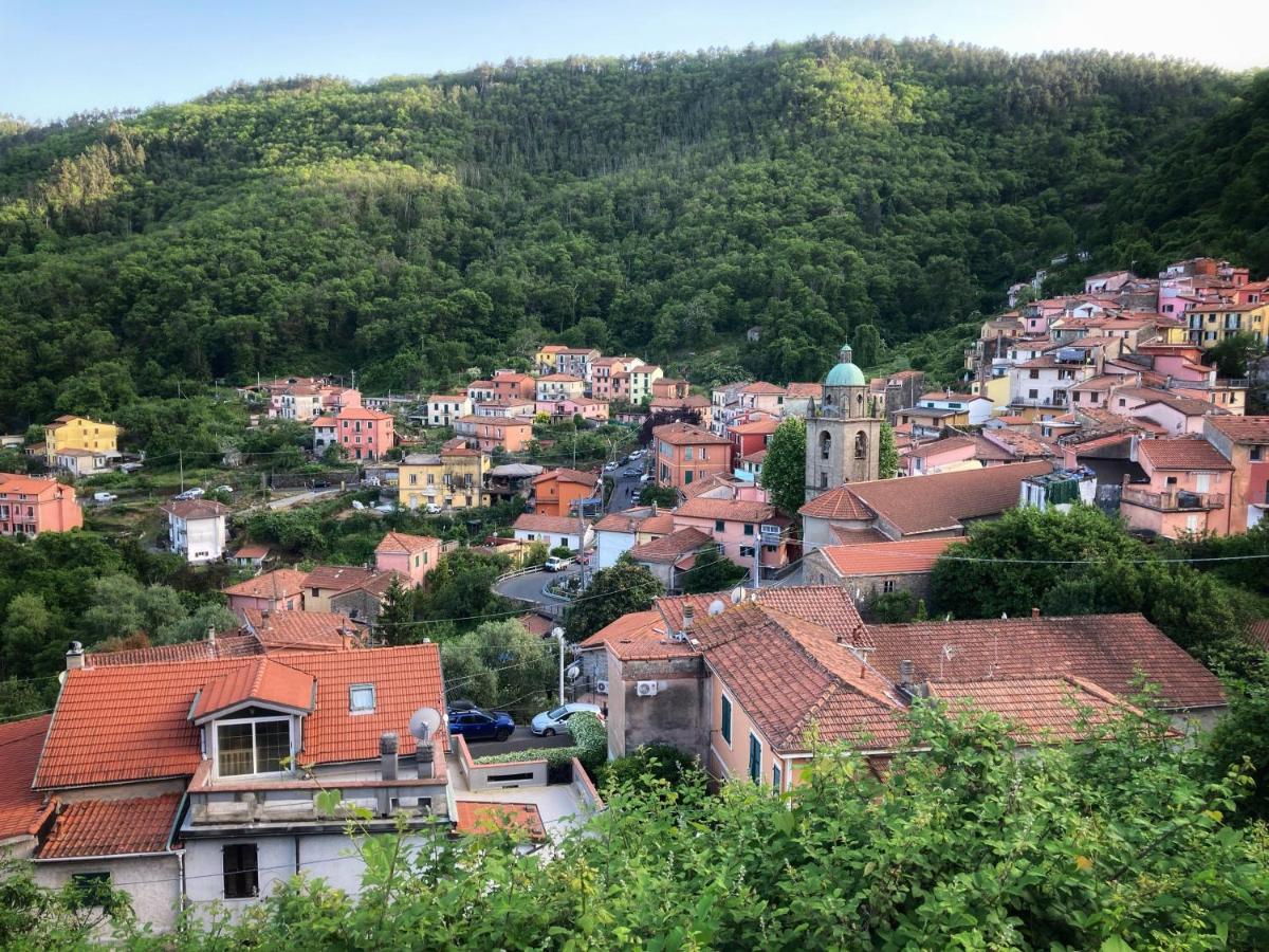 Vila La Casa Rossa Arcola Con Vista Exteriér fotografie