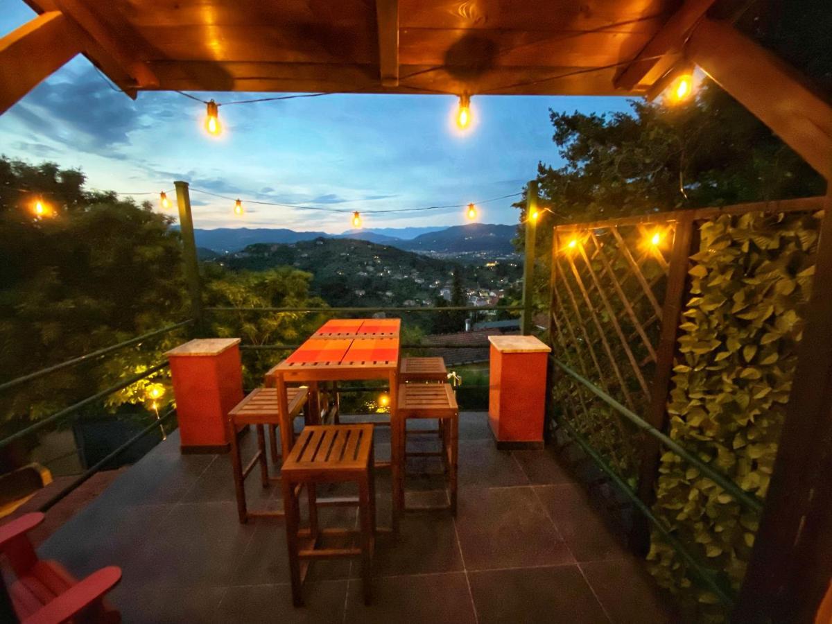 Vila La Casa Rossa Arcola Con Vista Exteriér fotografie