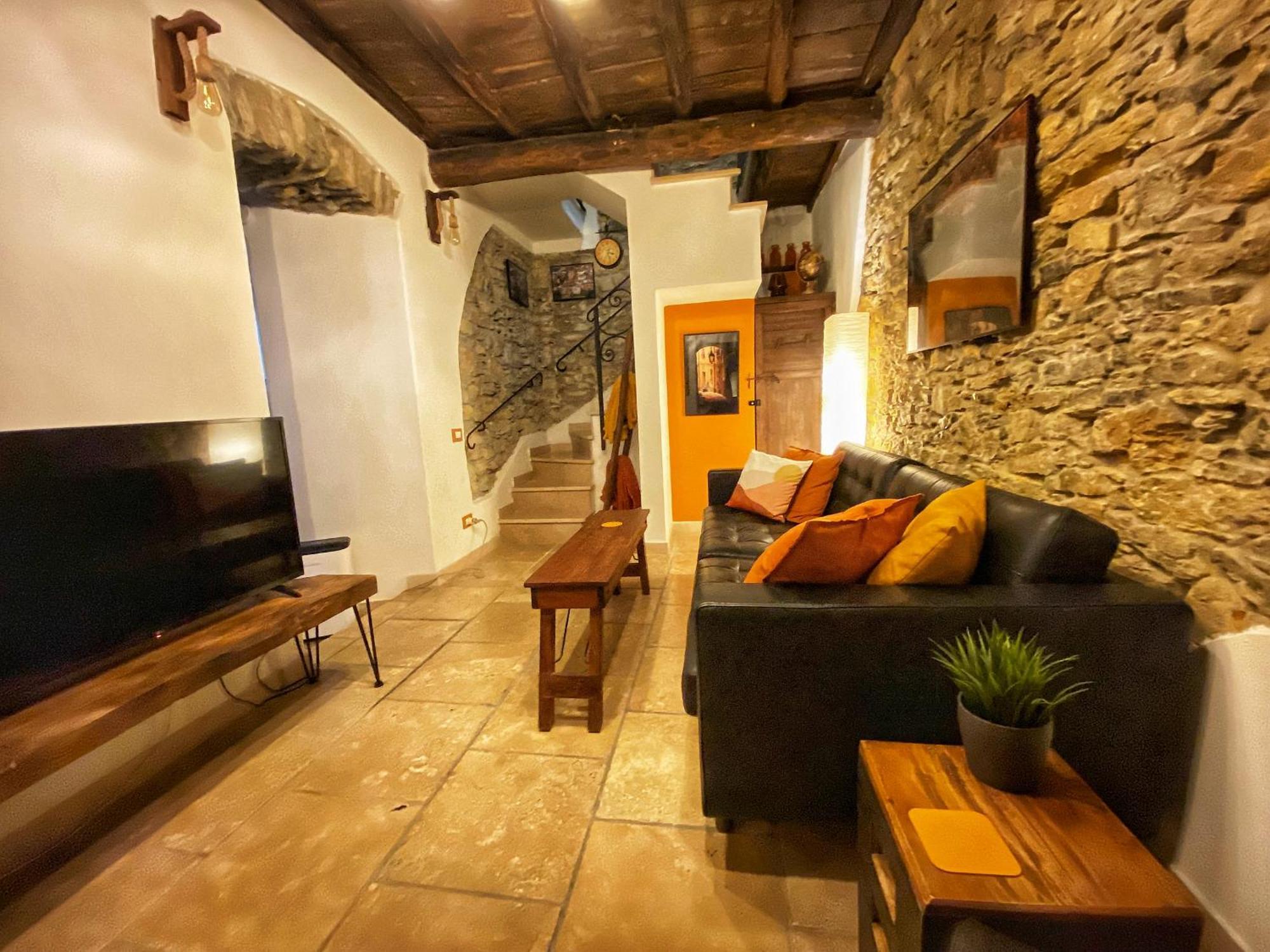 Vila La Casa Rossa Arcola Con Vista Exteriér fotografie