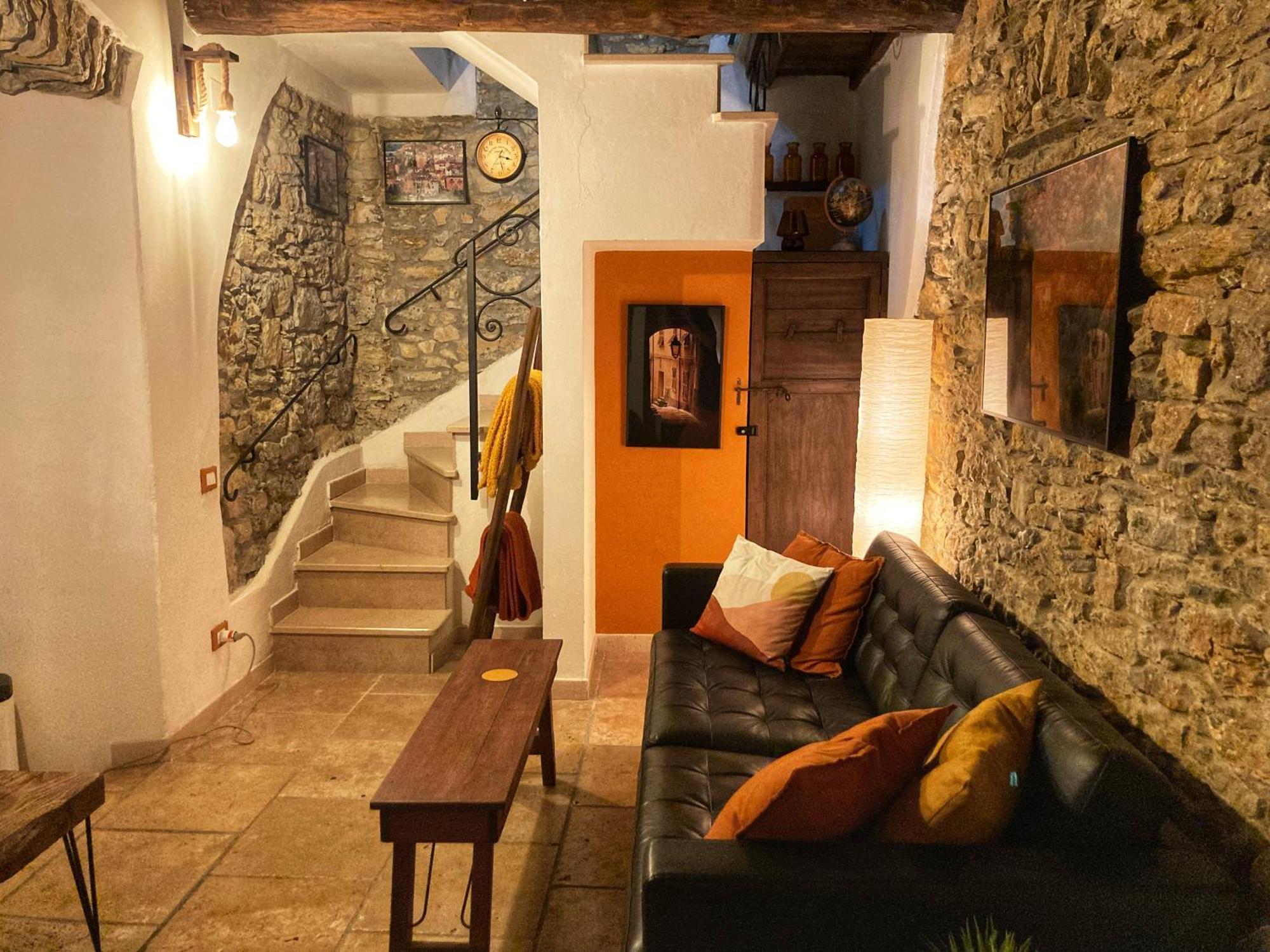 Vila La Casa Rossa Arcola Con Vista Exteriér fotografie